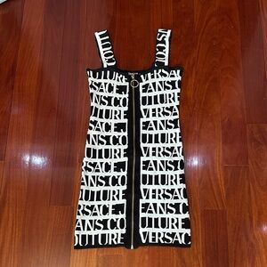 Versace Couture Black/White Dress